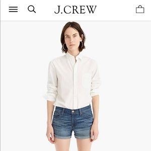 J Crew Denim short in Merrill wash Size 26